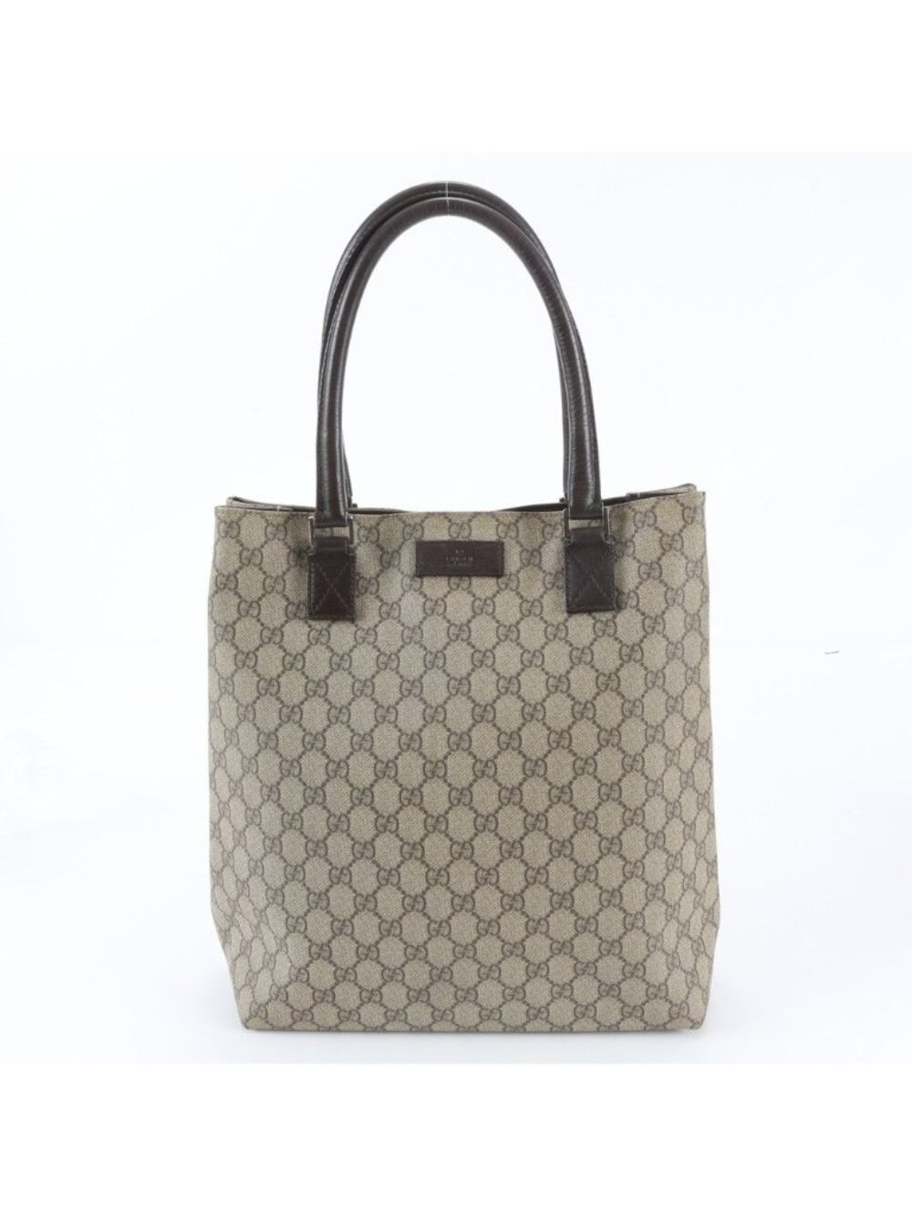 Gucci GG Supreme Leather Tote Shoulder Business Document